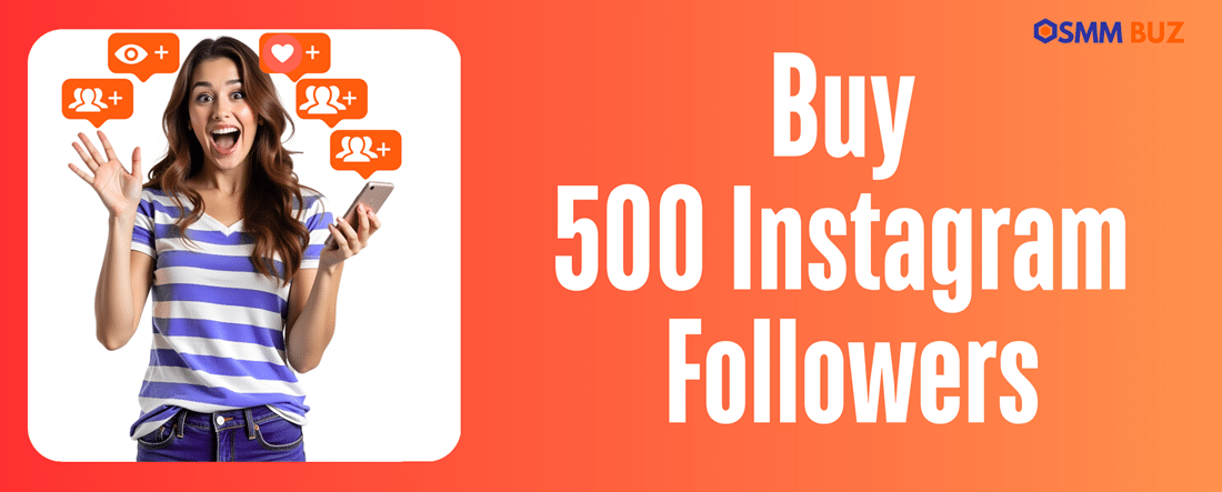 Buy 500 Instagram followers