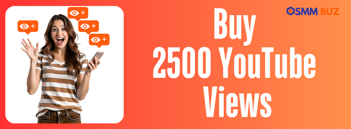 Buy 2500 YouTube views