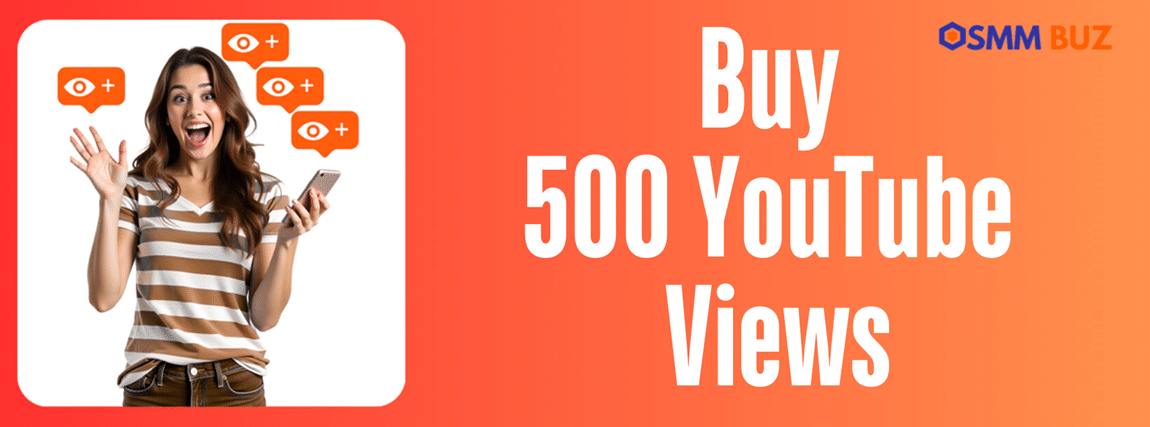 Buy 500 YouTube views