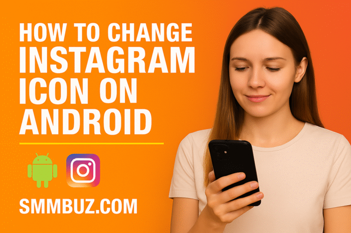 How to change instagram icon android​