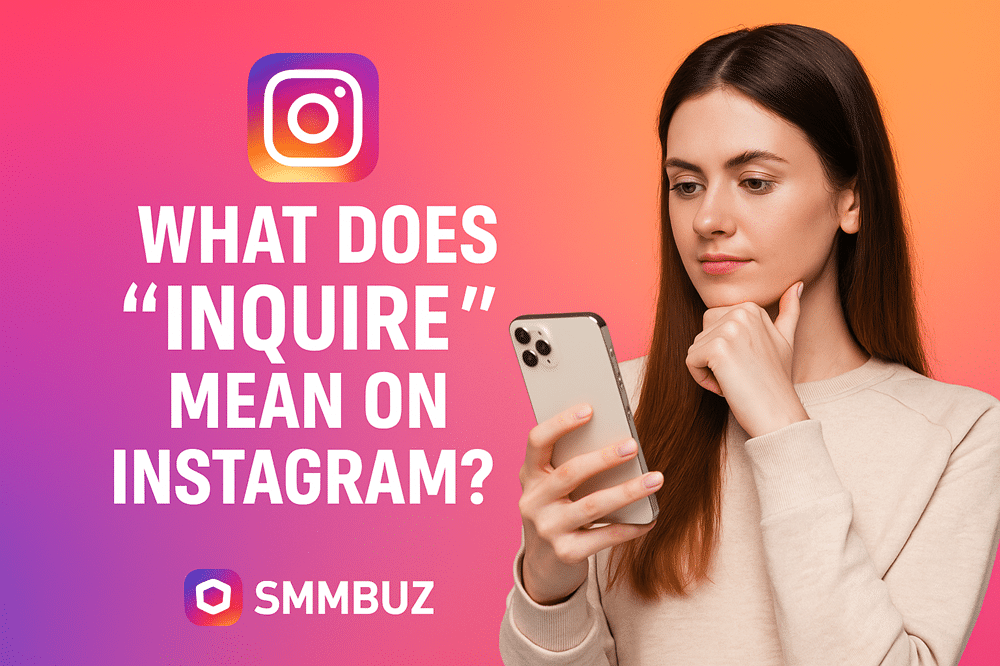 What does it mean to inquire on Instagram